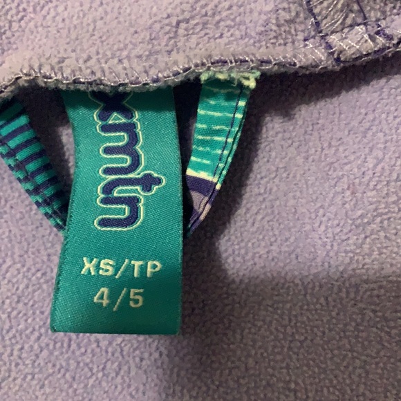 Kids fleece lined coat xs 4t-5t - Picture 2 of 3